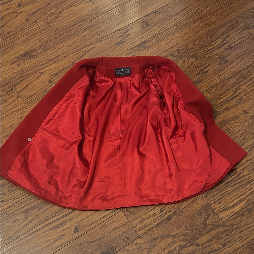 Herman Guist Vgt blazer. Wool/wool blend no tags. Pit to pit is 20 inches. - Picture 4 of 5